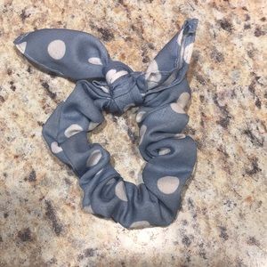 Polkadot scrunchie